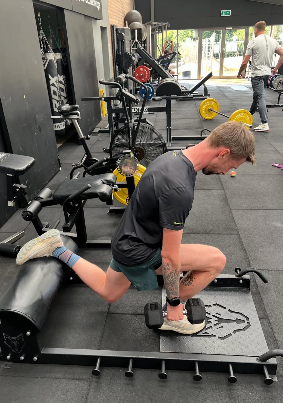 Strength training session
